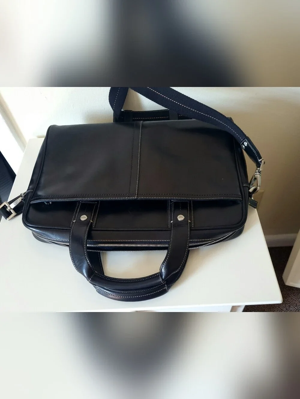 Vintage Coach EST. 1941 Handcrafted Leather laptop Briefcase – Style No. H05S-5A